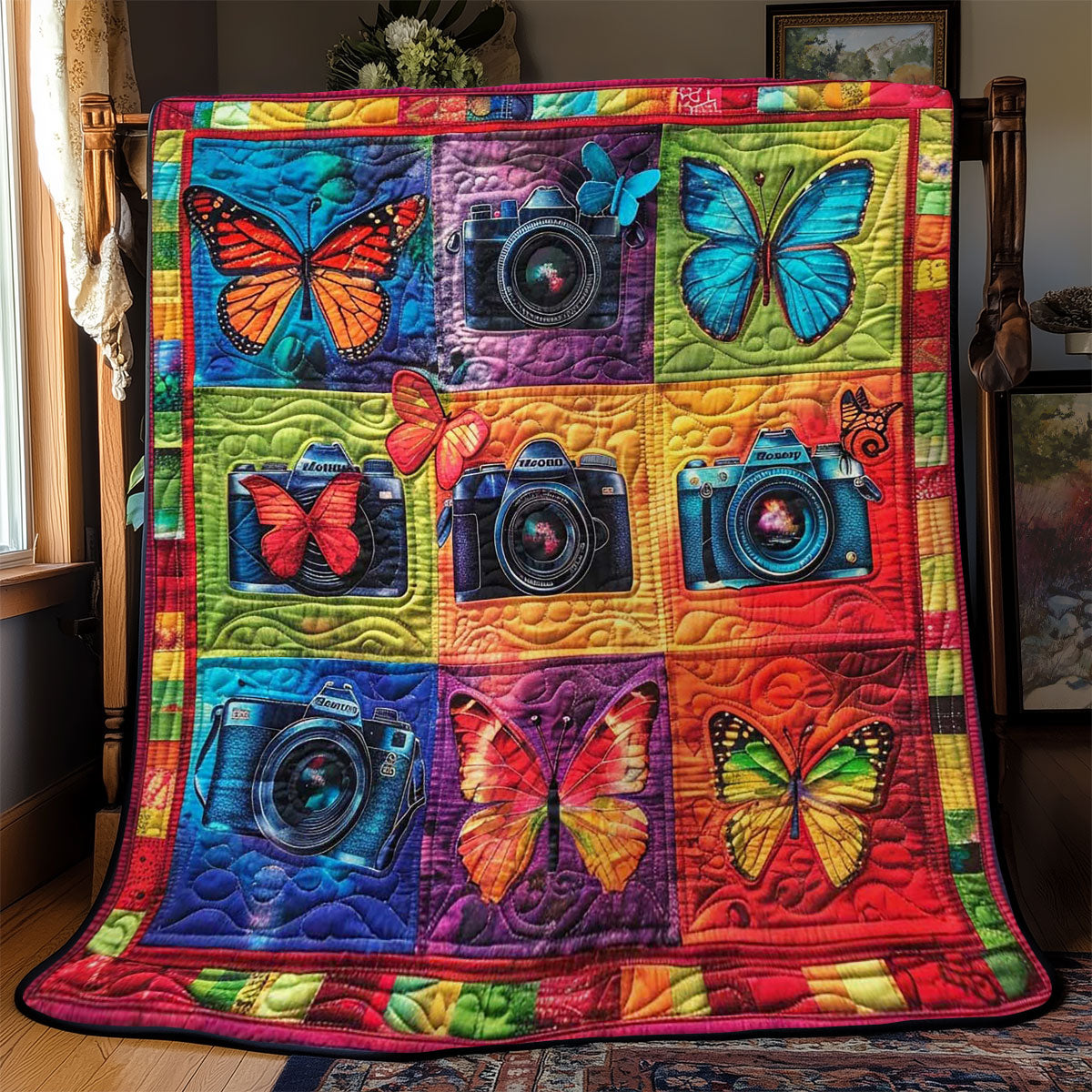 Camera Butterfly Dreams WN2608054CL Quilt