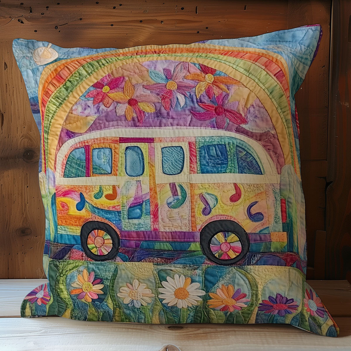 Camper Van WM0508120CL Quilt Pillow Case