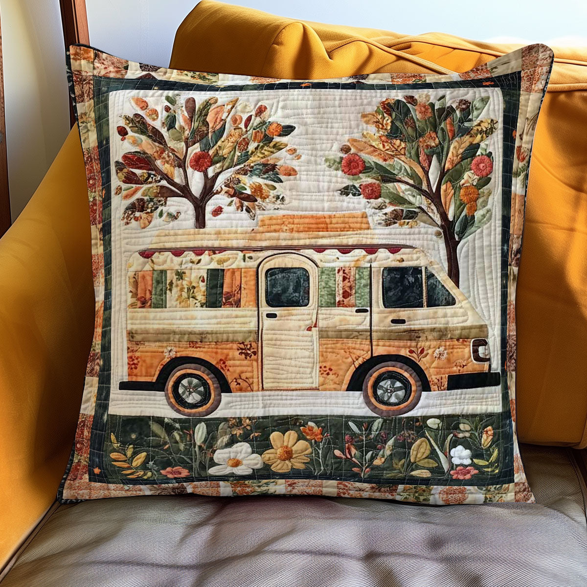 Campervan WN0208056CL Quilt Pillow Case