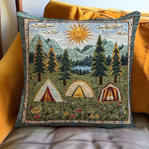 Campout Memories WN0208060CL Quilt Pillow Case