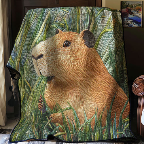 Capybara Grassland WN0708055CL Quilt