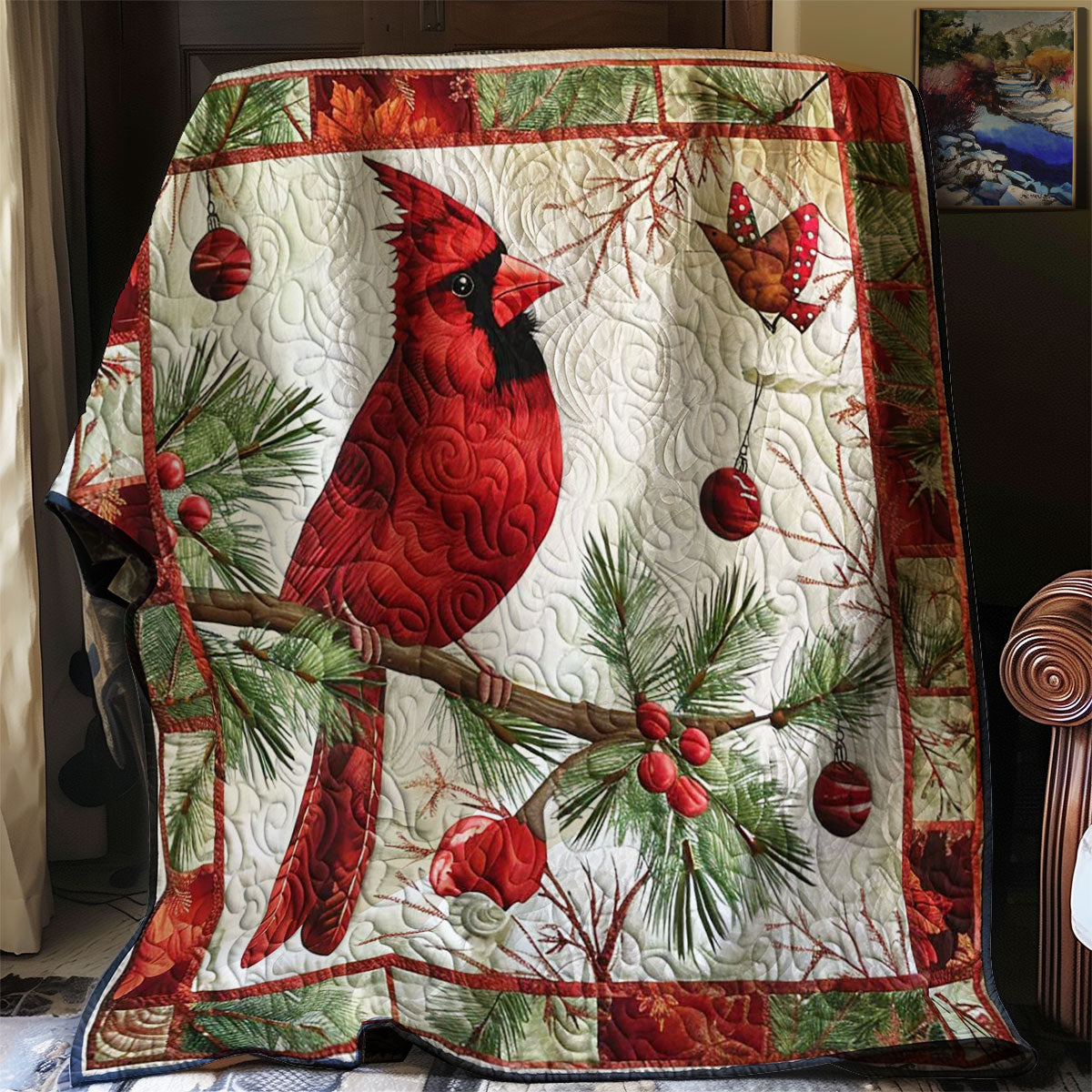 Cardinal Holiday Bliss WN1008071CL Quilt