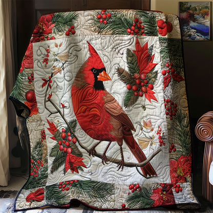 Cardinal Yuletide WN1008073CL Quilt