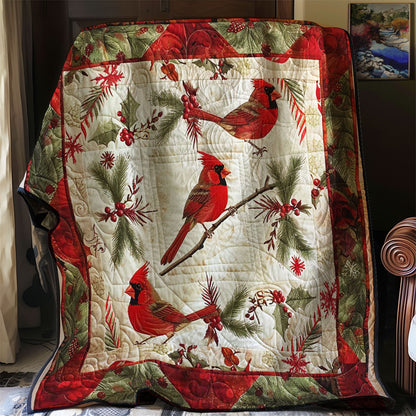 Cardinal's Christmas Song WN1608015CL Quilt
