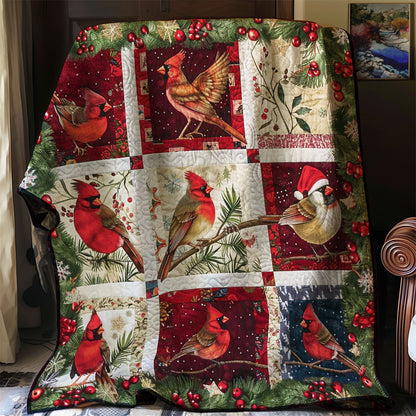 Cardinal’s Winter Cheer WN1008087CL Quilt