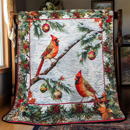 Cardinal's Winter Duo WN2608101CL Quilt