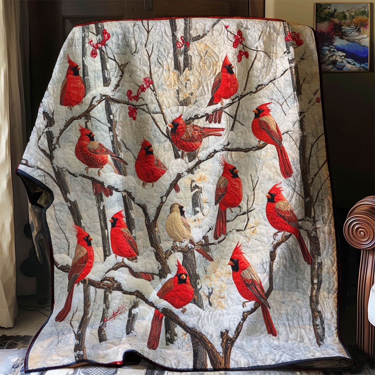 Cardinals WM1608006CL Quilt