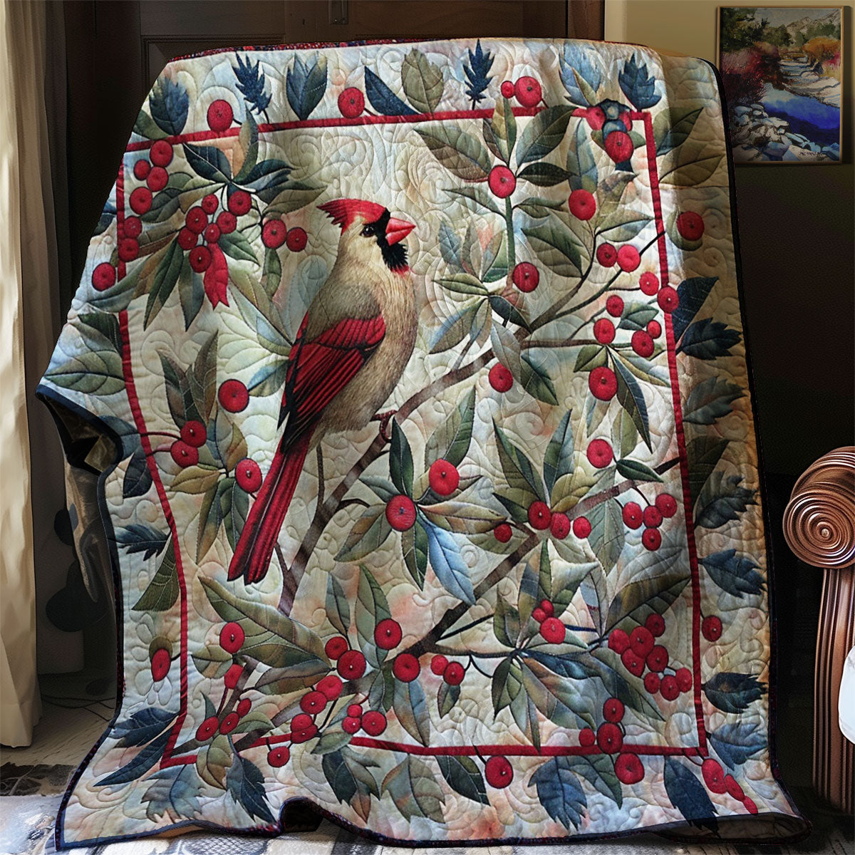 Cardinals WM2108026CL Quilt