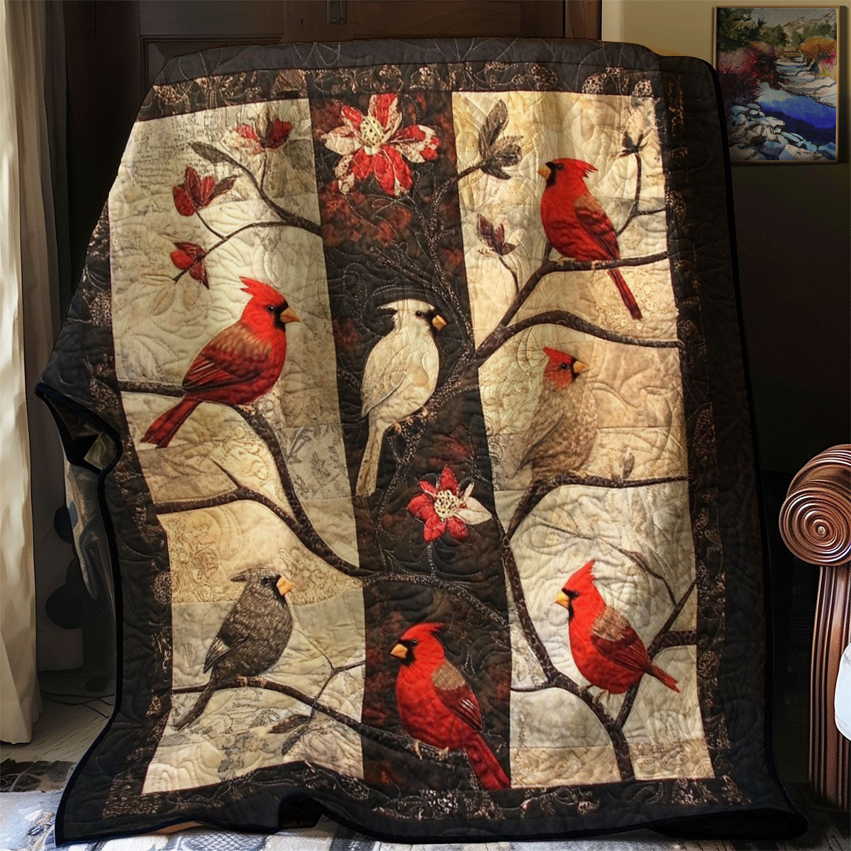 Cardinals WM3107001CL Quilt