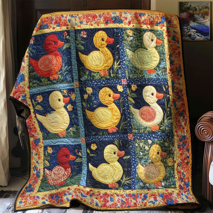 Cartoon Duckies WM0308031CL Quilt