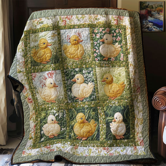 Cartoon Duckies WM0308032CL Quilt