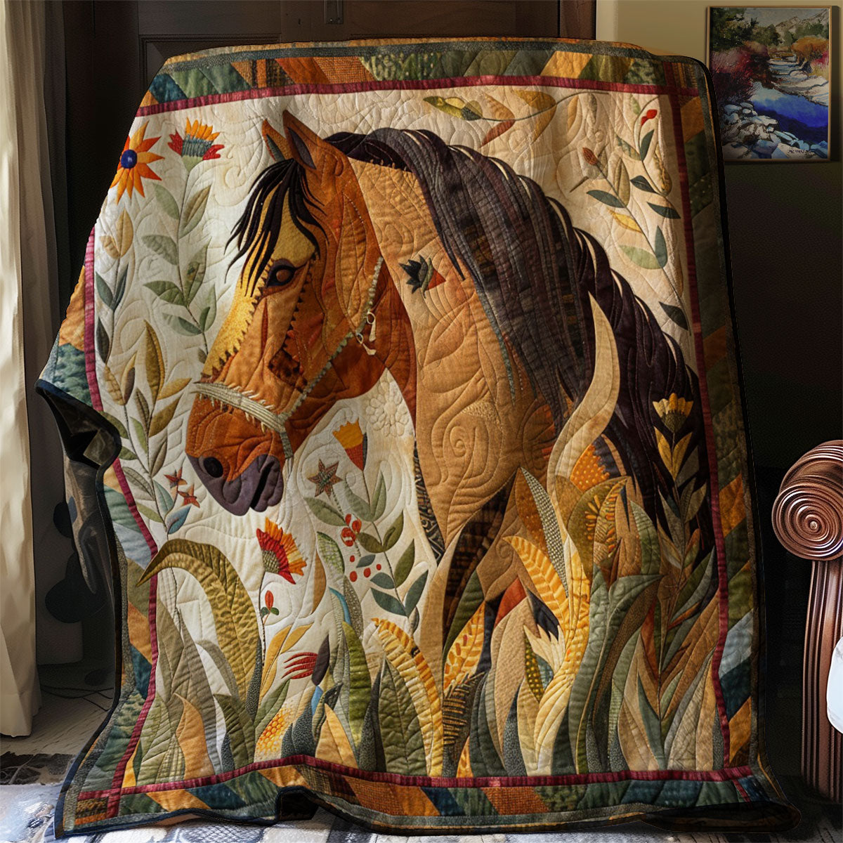 Cartoon Horse WM1008029CL Quilt