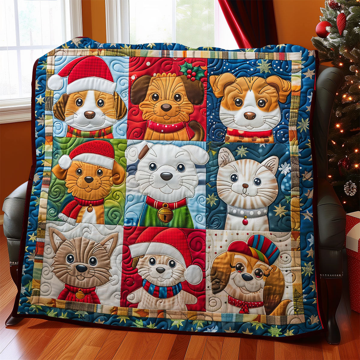 Cat And Dog SR1908017CL Quilt