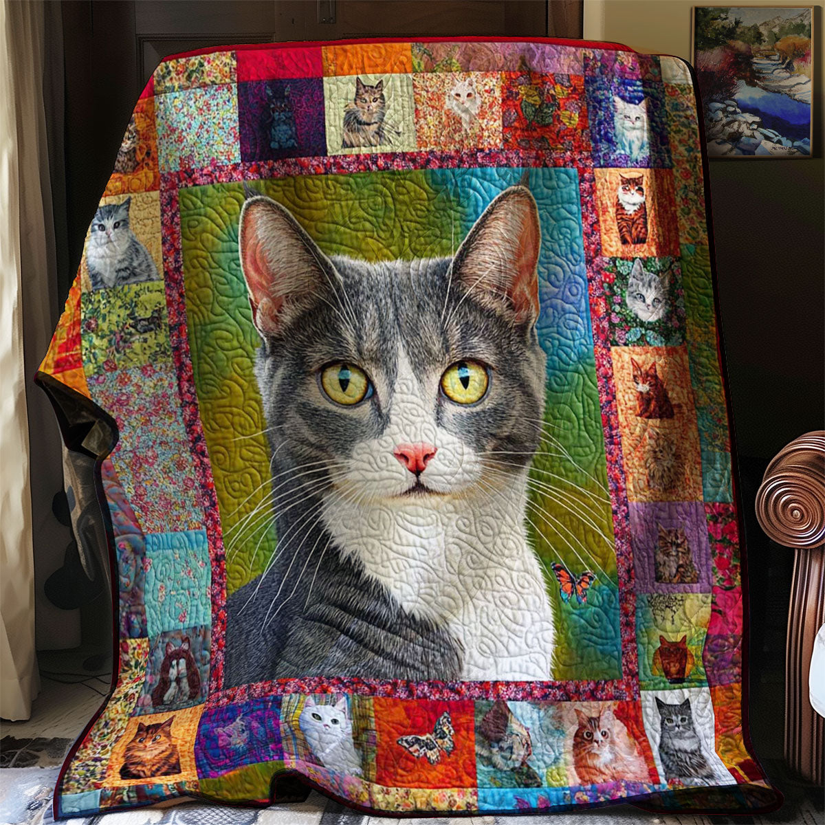 Cozy Cat CP2006016CL Quilt main image 1