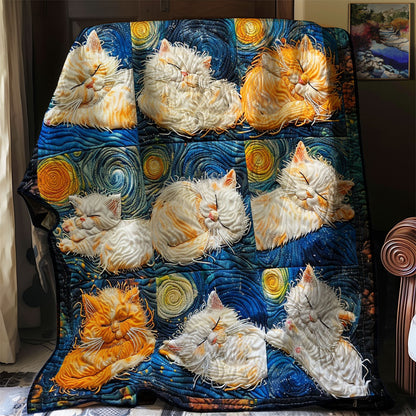 Cat Sleeping WM2308094CL Quilt