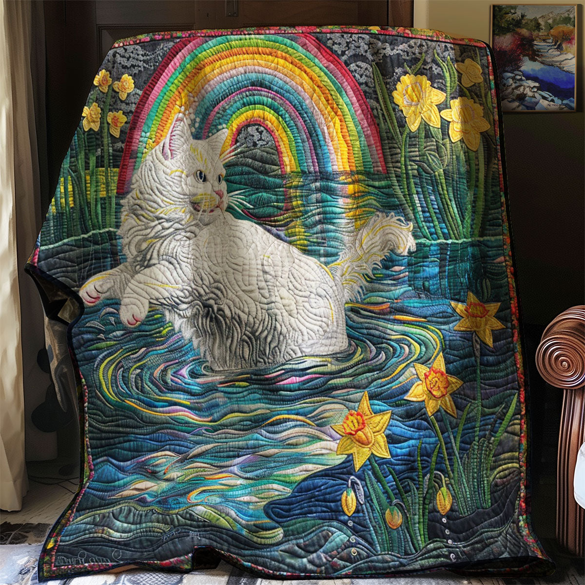 Cat WM0909021CL Quilt