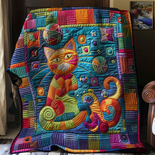 Cat Yarn Fun WN0908038CL Quilt