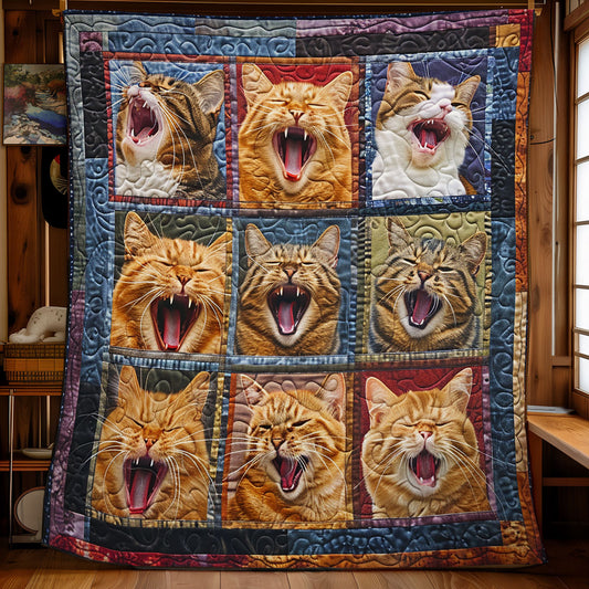 Cat Yowl SR1508040CL Quilt