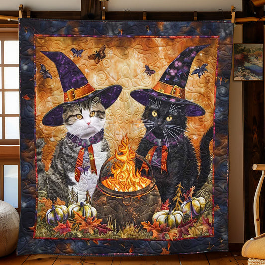 Cat's Bewitched Brew WN1408048CL Quilt