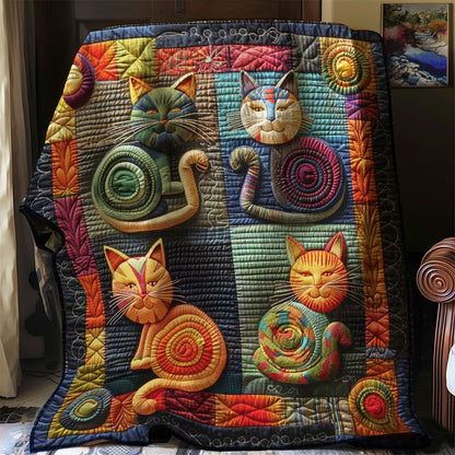 Cat’s Comic WN0908074CL Quilt