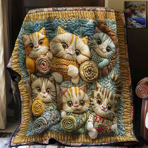 Catnip Cuddles WN0908143CL Quilt