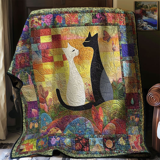 Cats Couple WN0608071CL Quilt