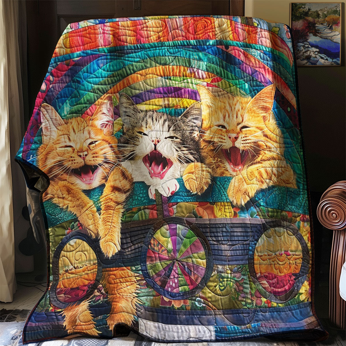 Cats Parade WM2408044CL Quilt