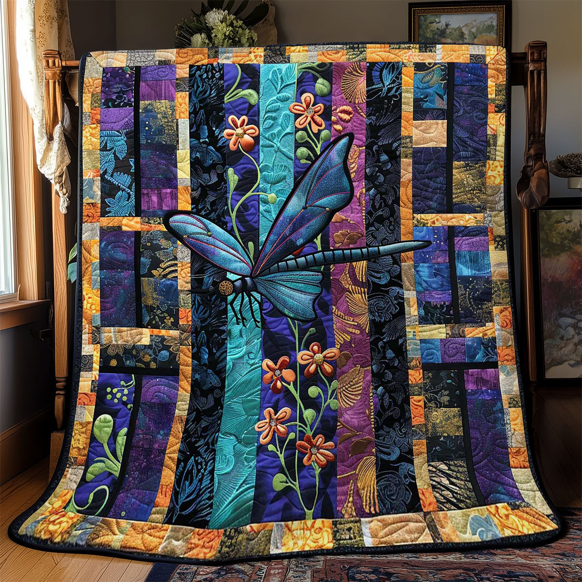 Celestial Dragonfly WN2808021CL Quilt