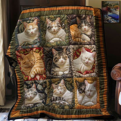 Charming Cats WN1508028CL Quilt