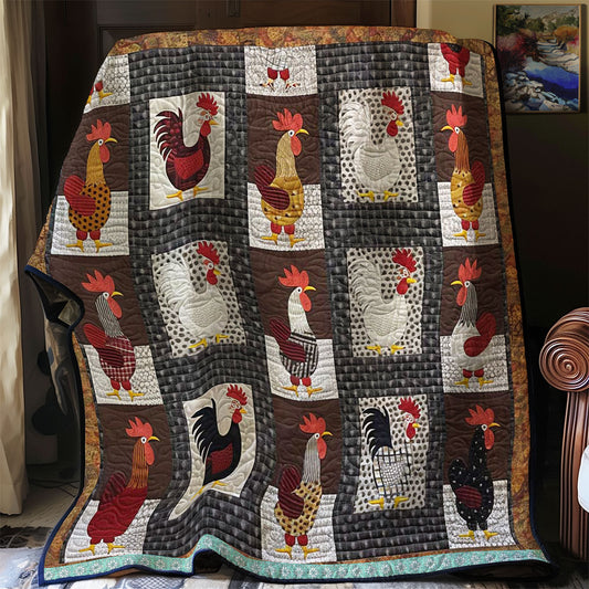 Charming Chickens WN0509048CL Quilt