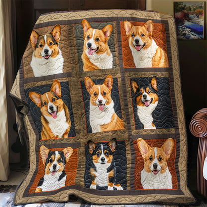 Charming Corgi SR0908023CL Quilt