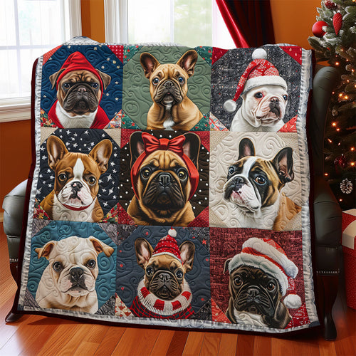 Charming French Bulldog SR2008055CL Quilt