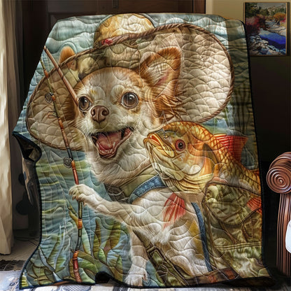 Cheer Up Chihuahua WM2308027CL Quilt