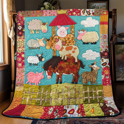 Cheerful Farm WN2208112CL Quilt