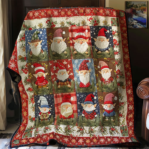 Chibi Gnomes WM1508059CL Quilt