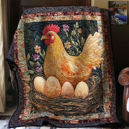 Chicken & Egg Cozy WN0208013CL Quilt