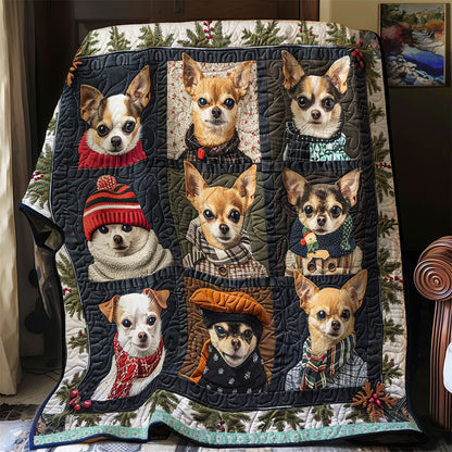 Chihuahuas Smile WN0909053CL Quilt