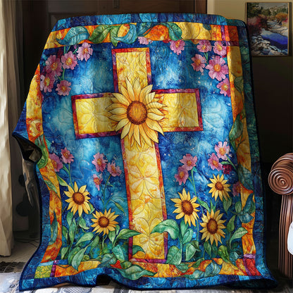 Christian Cross WM2108023CL Quilt