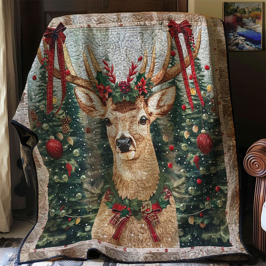 Christmas Deer Decor WM2808096CL Quilt