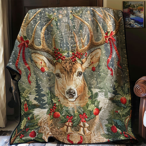 Christmas Deer Decor WM2808097CL Quilt