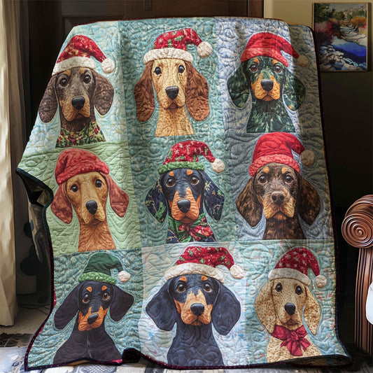 Christmas Dog WM0208006CL Quilt