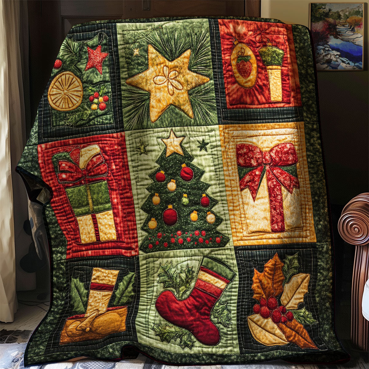 Christmas Gift WM0508037CL Quilt