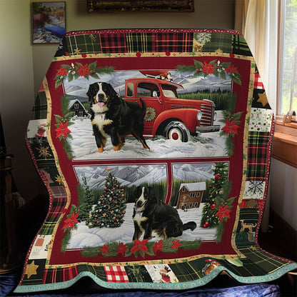 Christmas Pup Ride WN3008021CL Quilt