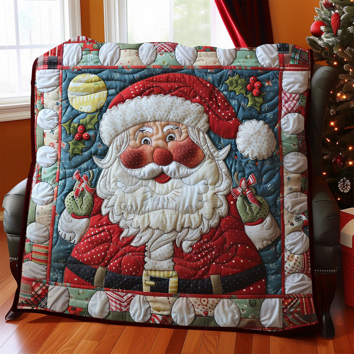 Christmas Santa SR1908012CL Quilt