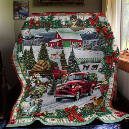 Christmas Truck Joy WN3008031CL Quilt