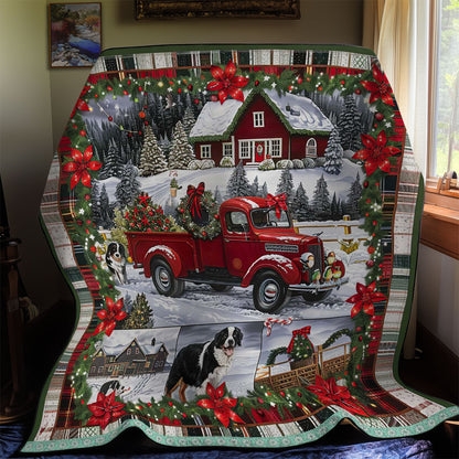 Christmas Truck Ride WN3008016CL Quilt