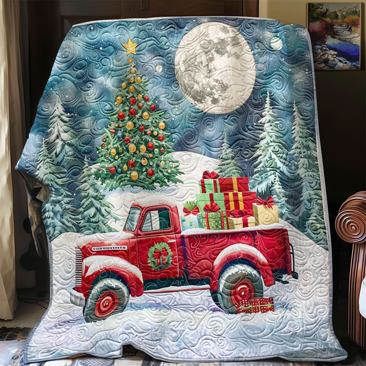 Christmas Truck SR1408019CL Quilt