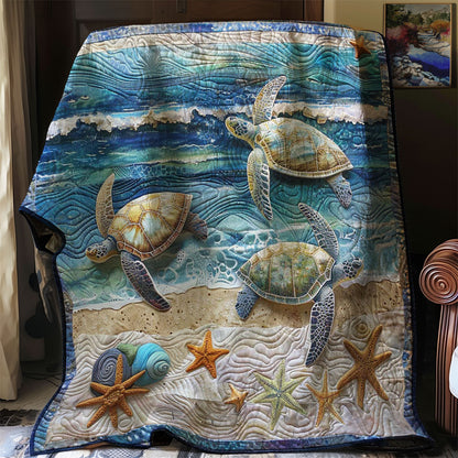 Coastal Turtle Cove WN1408105CL Quilt