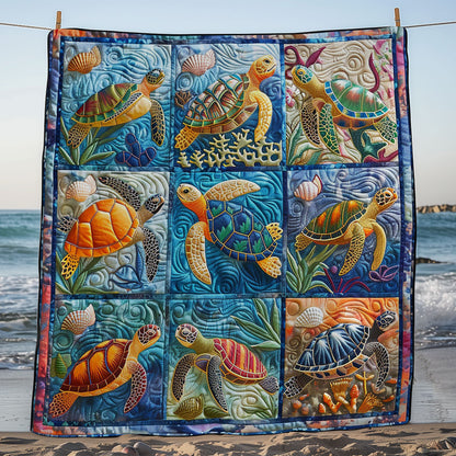 Color Of Sea WM2408019CL Quilt