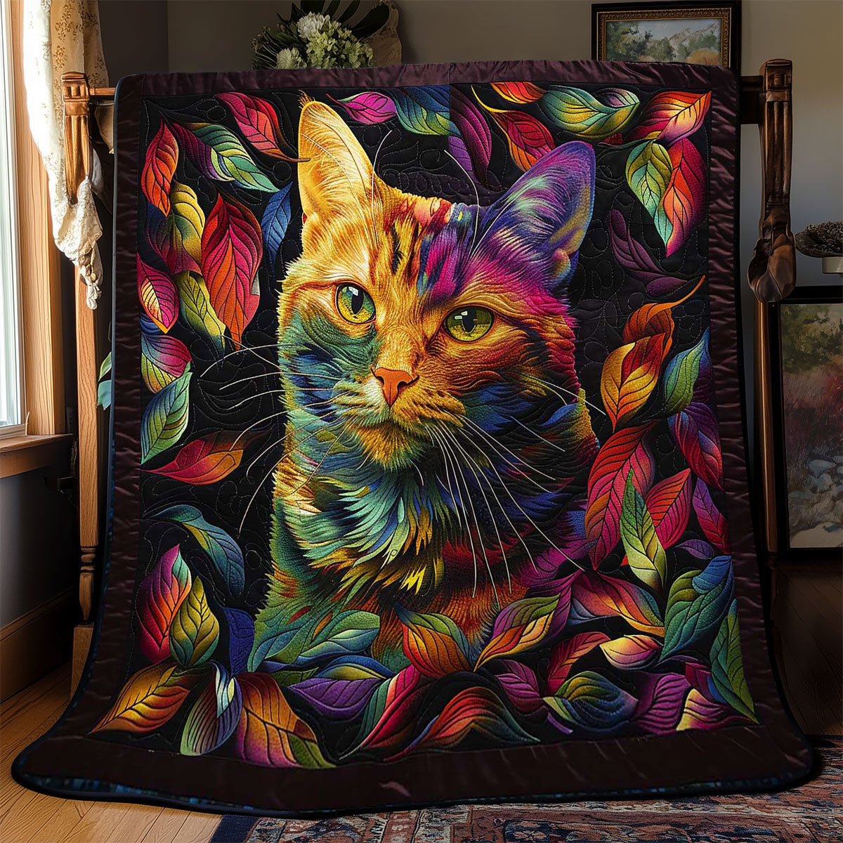 Colorful Cat Magic WN2808054CL Quilt